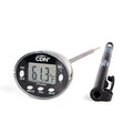 CDN Thin Tip Thermometer | ProAccurate®, 4.75" Stem, Digital, Hold, Max, Waterproof, NSF Certified, Ideal for Cooking, Brewing - DTQ450X