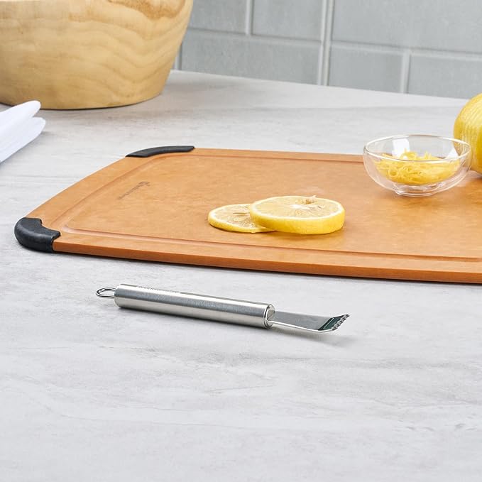 Restaurantware-German Standard Lemon Zesters, 24 Handheld Fine Graters - Dishwashable, Durable, Stainless Steel Citrus Graters With Handles, Suitable For Zesting Citrus Fruits, Finely Grating Cheese