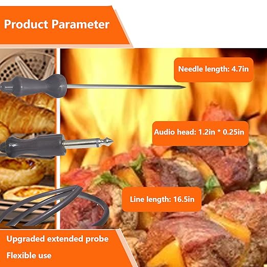 for Wolf Oven Meat Probe 00492332 Compatible Models 00755060 492332 AP3775647 AP3194240