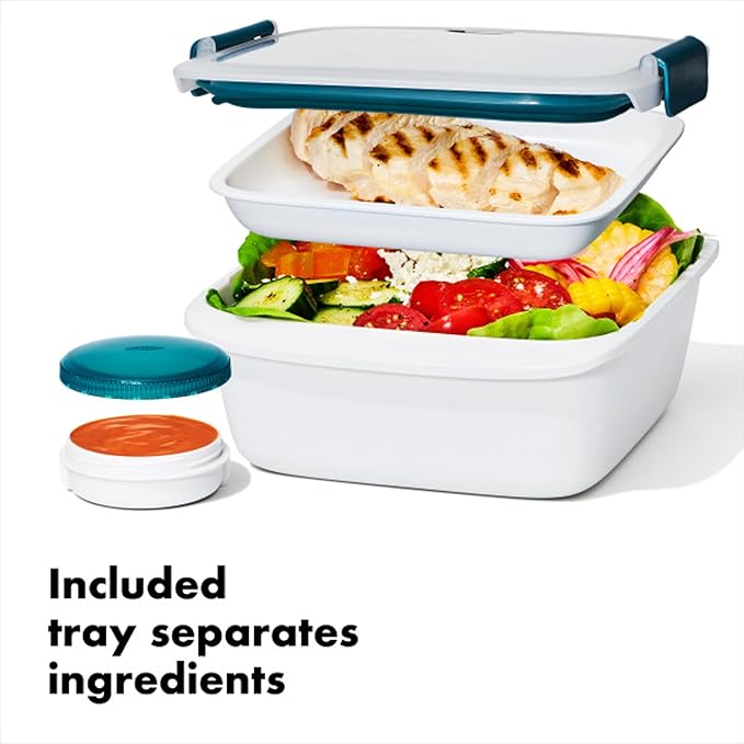 OXO Good Grips Prep & Go Leakproof Salad Container (6.3 Cup)