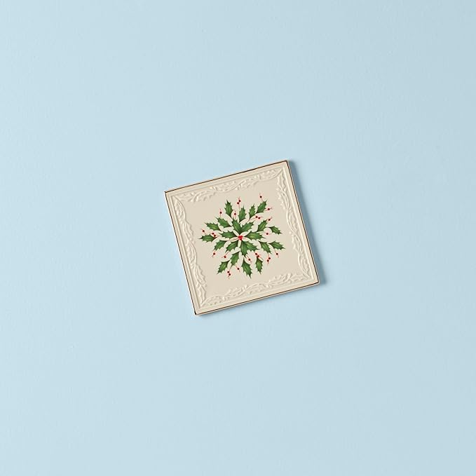 Lenox 870020 Hosting The Holidays Trivet, Christmas