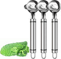 Cactus Peeler Tool, 3 Pack Stainless Steel Pelador de Nopales, Spoon Cactus Thorn Removal Tool, 7.48x1.89in Portable Tools for Kitchen Accessory