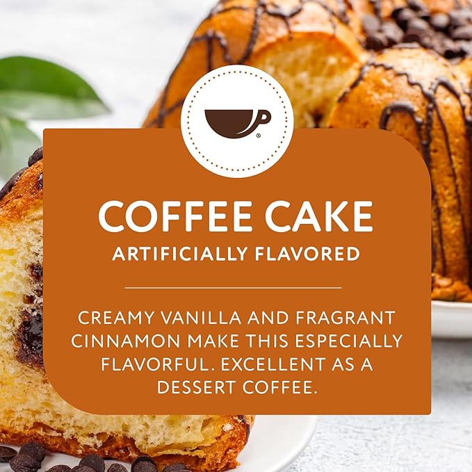 Paramount Roasters, Coffee Cake Flavored Ground Coffee, 12oz medium roast (Paramount Coffee Company)