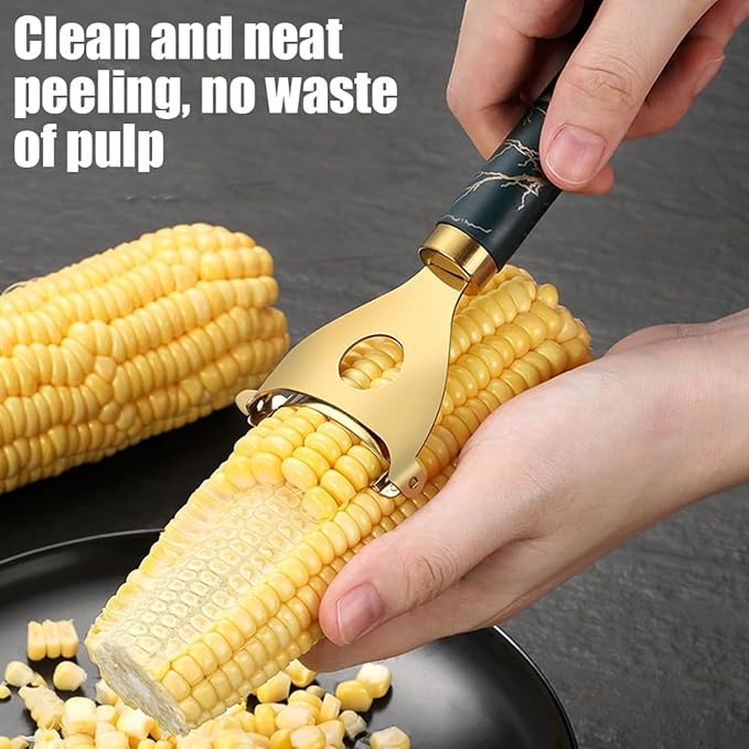 Cobb Gobbler corn peeler, 2025 New Cobb Gobbler Corn Peeler，Cobb Gobbler grain thresher, labor-saving and fast Cobb Gobbler labor-saving corn peeler, corn cob peeling tool (1Pcs)
