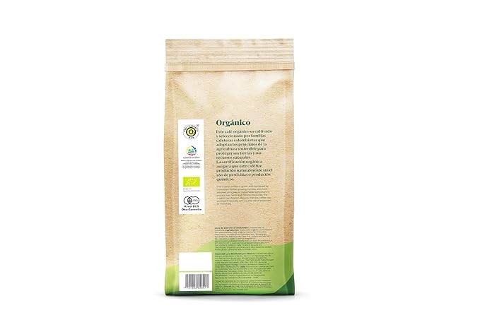 Juan Valdez Organic Whole Bean Coffee - Balanced Roast | 100% Colombian Arabica Beans | 100% Colombian Coffee - Balanced Profile with Moringa & Nutty Notes | Certified USDA Organic | 16 oz / 454 gr