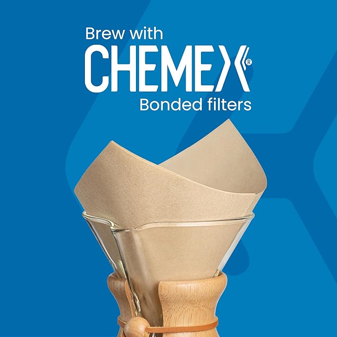 Chemex Pour-Over Glass Coffeemaker - Classic Series - 10-Cup - Exclusive Packaging