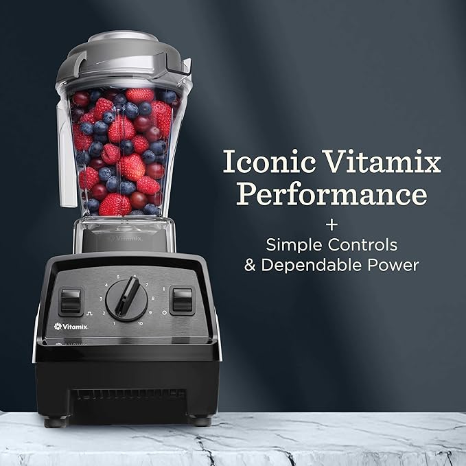 Vitamix Explorian E310 Blender, Professional-Grade Kitchen Blender for Smoothies, Soups, Juices and More, 10-Speed, Stainless Steel Blades, Self-Cleaning Kitchen Appliance, 48 Oz Container, Red