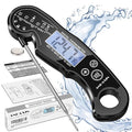 Meat Thermometer Digital - Fast Instant Read Food Thermometer for Cooking, Candy, Outside Grill, and Roast, Digital Food Thermometer with Backlight LCD & Calibration