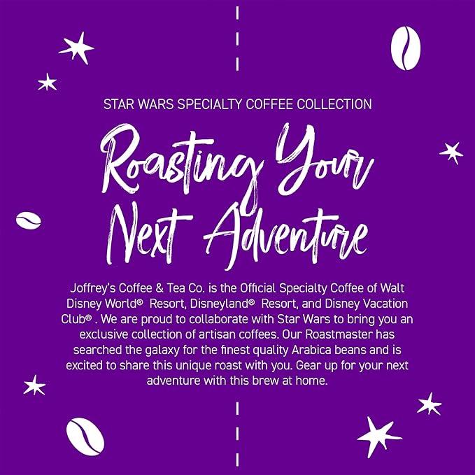 Joffrey's Coffee - STAR WARS™ BB-8 Brew, STAR WARS Licensed Coffee Collection, Artisan Medium Roast, Toasty & Smooth Taste, Brew or French Press (Ground, 11oz)