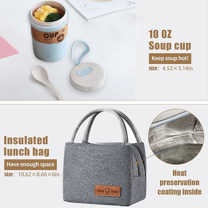 Bento Box Upgrade Japanese Lunch Box Kit,3 Layer Stackable Leakproof Lunch Box Containers with Accessories,Wheat Straw Bento Lunch Box for Kids and Adults