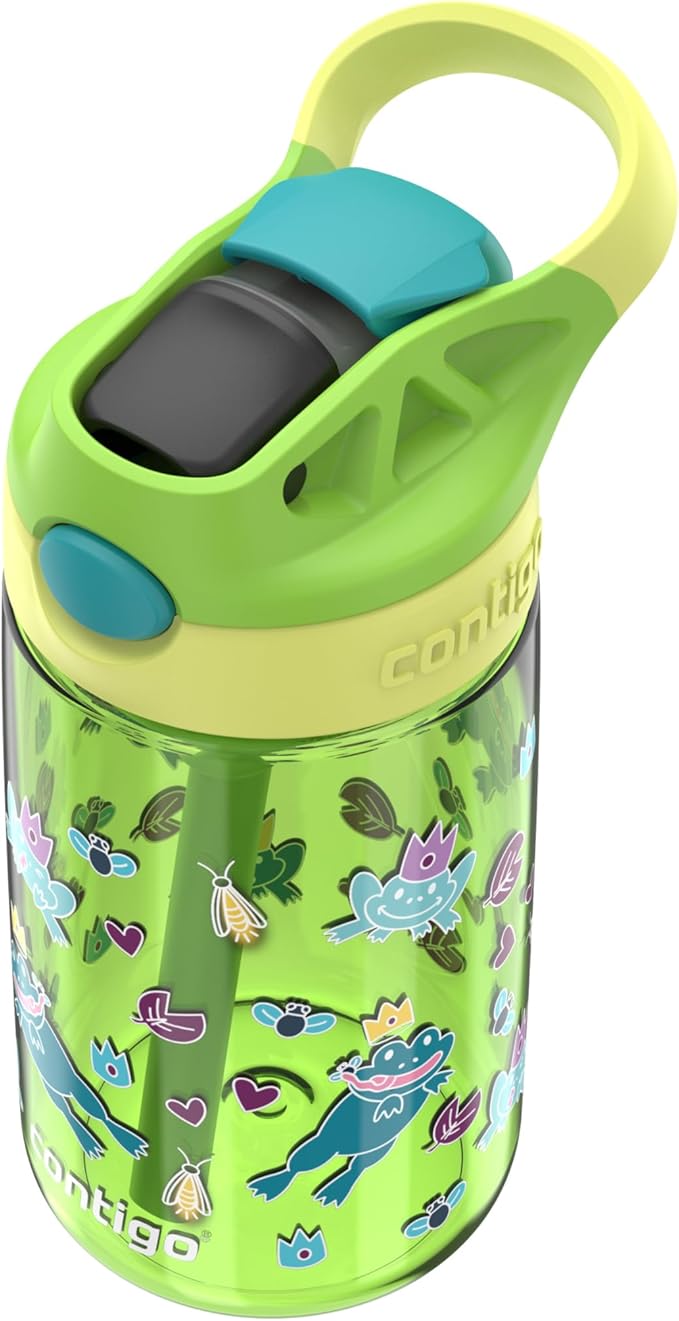 Contigo Kids Water Bottle with Redesigned AUTOSPOUT Straw, 14 oz
