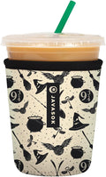 Sok It JavaSok Iced Coffee & Cold Soda Insulated Neoprene Cup Sleeve (Wizard's Walk, Small: 16-20oz)