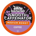 Java Factory Coffee Pods Medium Roast Coffee for Keurig K Cup Brewers, Smooth Caffeinator, 40 Count