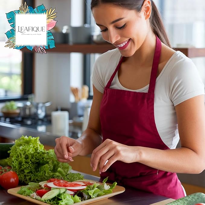 100% Natural 6” Palm Leaf Square Plate (100 pack), Compostable & Biodegradable Dinnerware for Catering, Birthdays, Halloween, BBQs, Thanksgiving, Alternative to Paper & Bamboo Plates Disposable