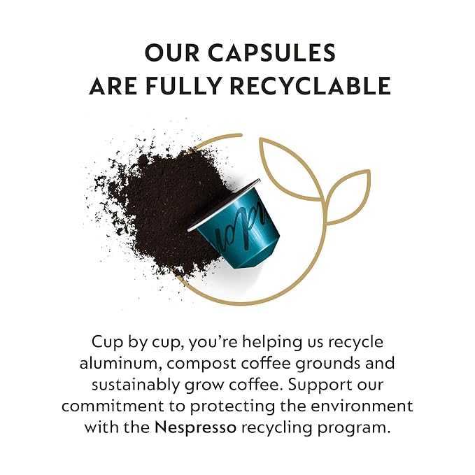 Nespresso Capsules Original Line, Indonesia Master Origin, Dark Roast Coffee, 50 Count Coffee Pods