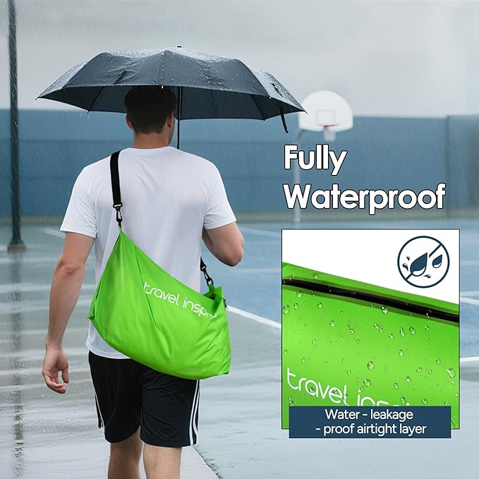 Vacuum Bags for Travel Luggage with Wireless Pump, Compression Bags for Carry On Suitcases and Backpack, Vacuum Seal Packing cube for Cloth Packing (1PC + PUMP)