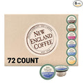 New England Coffee Variety Pack Single Serve Pods, 12ct Box (Pack of 6)