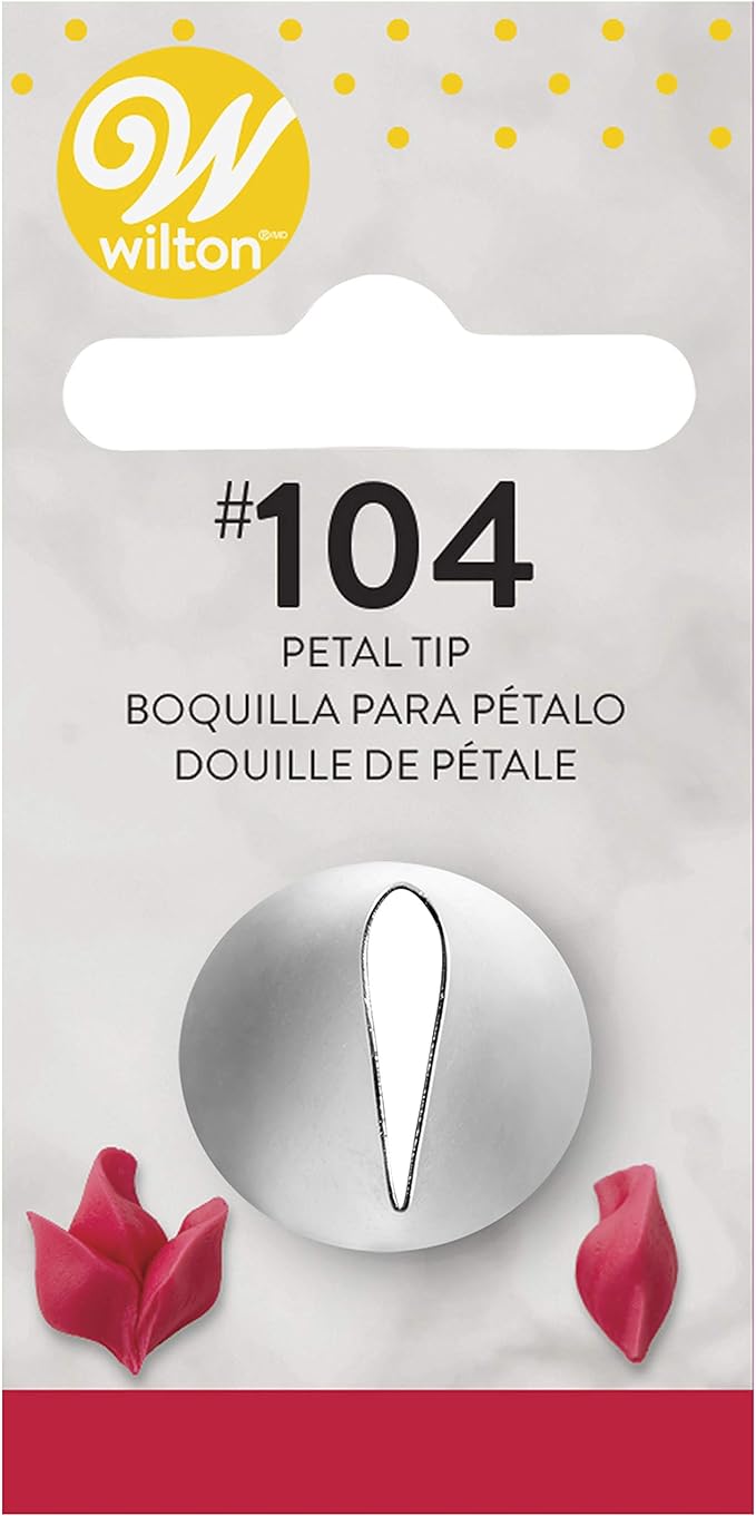 Wilton Stainless Steel Petal Decorating Tip