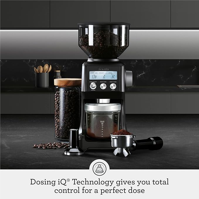 Breville Smart Grinder Pro BCG820BTR, Black Truffle