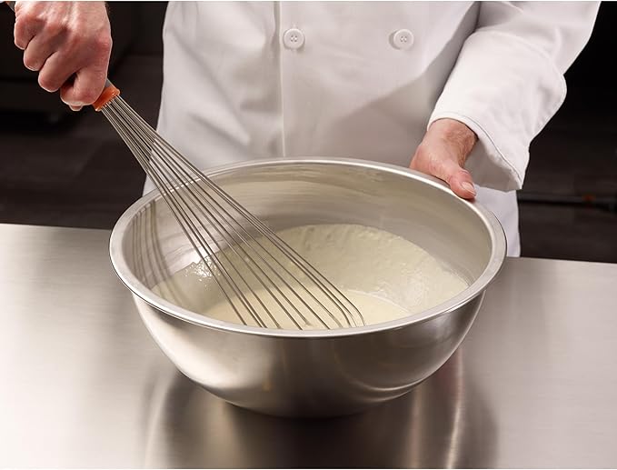 Mercer Culinary French Whip Nylon Handle NSF, 18 Inch
