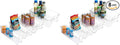 Dial Industries, Inc.Fridge, Kitchen Pantry Stackable Organizer Bins, Set of 4, Assorted Sizes (Pack of 2)