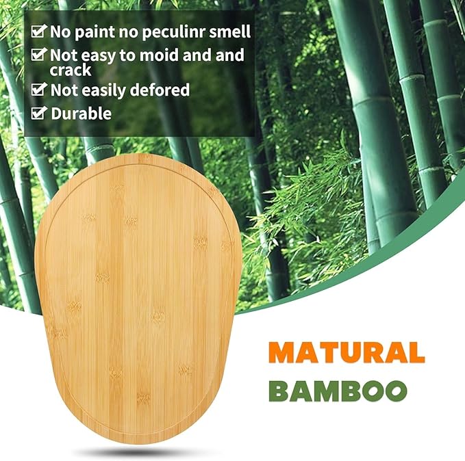 Bamboo Slide Mat for KitchenAid 5-8 Qt Bowl Lift Mixer, Attachments, Sliding Tray