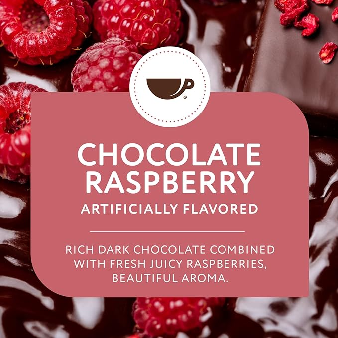 Paramount Roasters Chocolate Raspberry Flavored Ground Coffee, 12 oz medium roast, Paramount Coffee Company