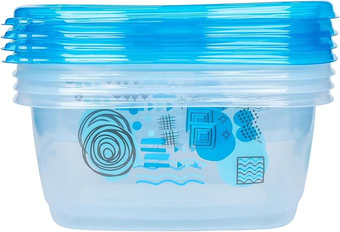 Glad GladWare Matchware Food Storage Containers, Value Pack - BPA Free Containers and Lids in a Variety of Sizes to Hold and Store Food Lock Tight Seal, 20 Count