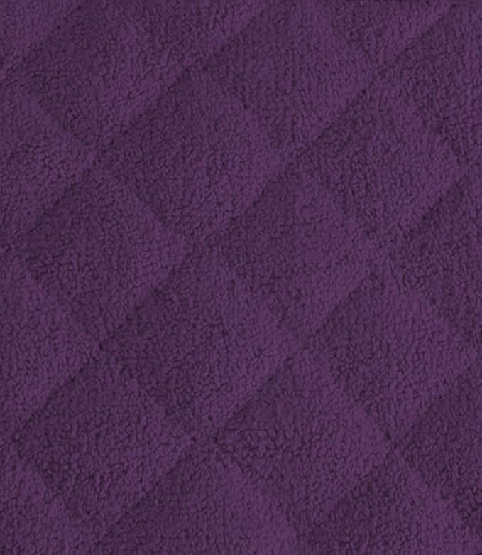 DII Basic Terry Collection 100% Cotton Quilted, Oven Mitt, Eggplant, 2 Piece