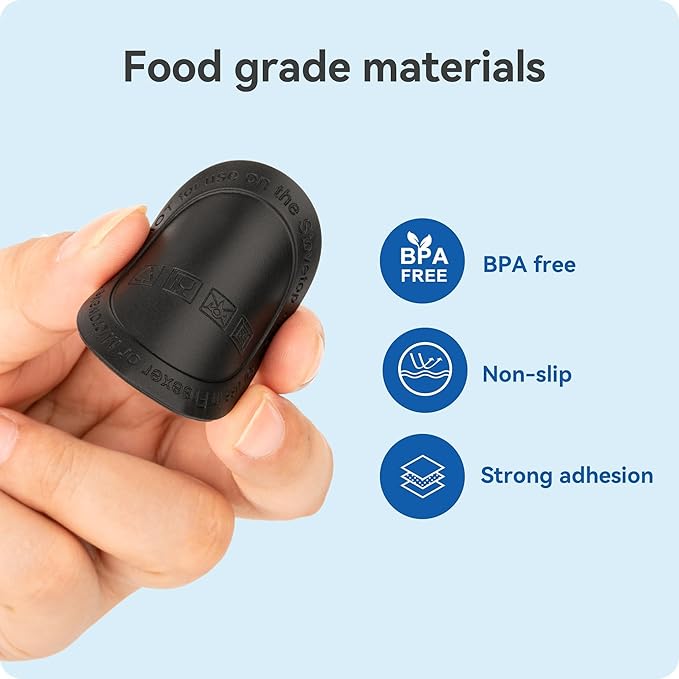Silicone Bottom Protector for the Bottom of Mugs and Other Containers with a Bottom Diameter of 1.96" 50 mm,Multi-Use Non-Slip Mat(6 Pack)