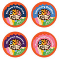 Crazy Cups Decaf Blueberry Coffee Pods Variety Pack, Decaf Magic Berries Hot or Iced Flavored Hot or Iced Coffee Pods, Single Serve Recyclable Pods Compatible With Keurig K Cup Brewers, 24 Count