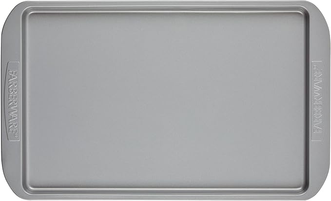 Farberware Nonstick Bakeware Set, Nonstick Cookie Sheets / Baking Sheets - 2 Piece, Gray