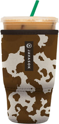 Sok It JavaSok Iced Coffee & Cold Soda Insulated Neoprene Cup Sleeve (Cowgirl, Large: 30-32oz)