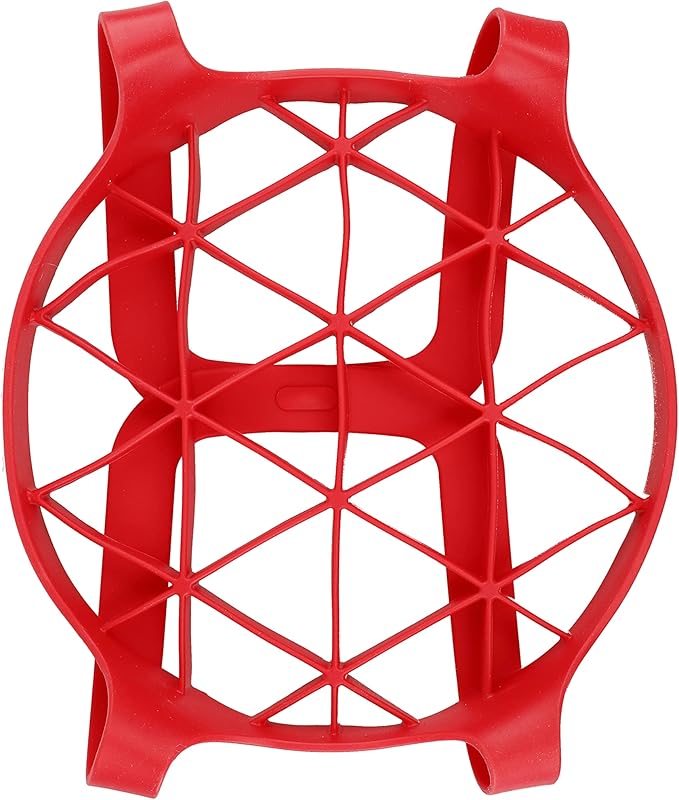 Instant Pot Official Silicone Bakeware Sling - Multi-Use, Heat-Resistant, BPA-Free, Compatible with 6-Quart and 8-Quart Cookers, Red - Ideal for Lifting, Roasting, and Healthier Cooking