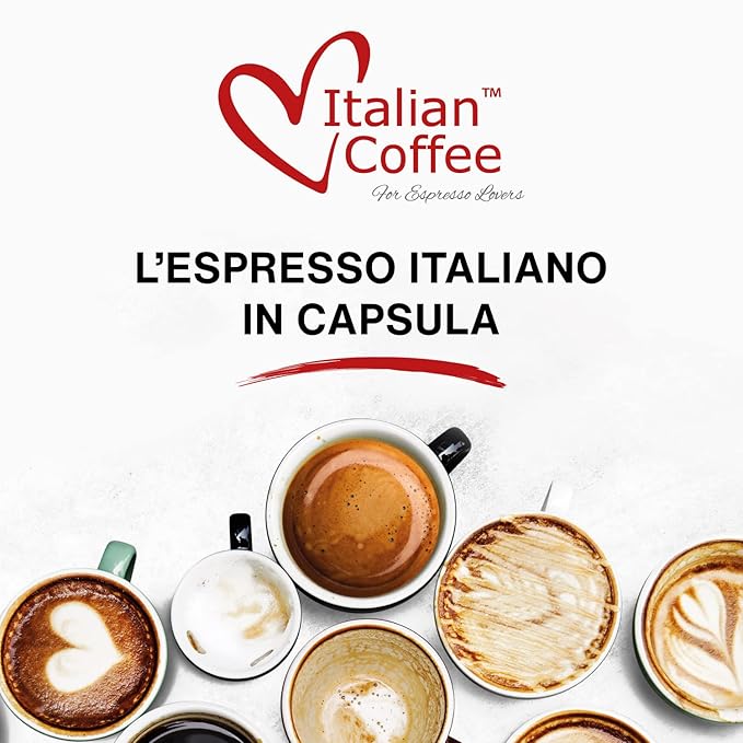 ITALIAN COFFEE FOR ESPRESSO LOVERS Italian Coffee capsules compatible with RIVO machines (Vigoroso, 50 Count (Pack of 1))