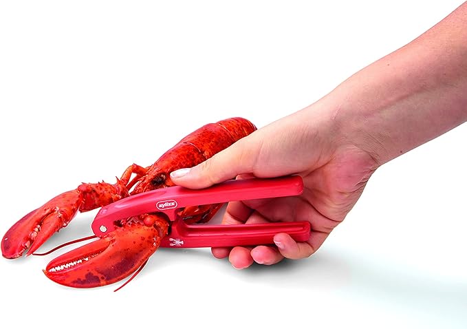 Zyliss Seafood Cracker Tool – Durable Shellfish Opener for Lobster, Crab Legs & More – Ergonomic Grip, Ridged Teeth, Unbreakable Plastic – Dishwasher Safe – Compact & Lightweight – 5-Year Warranty