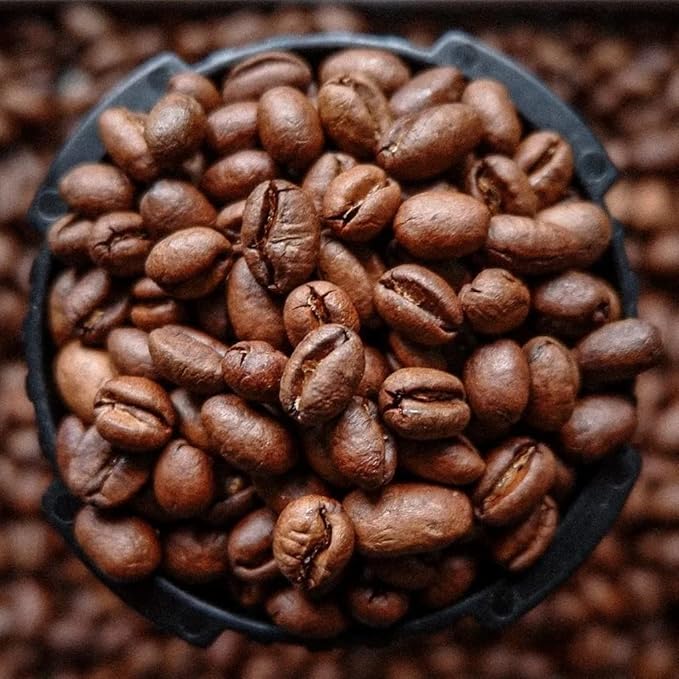 Blue Horse 100% Kona Coffee Peaberry, Medium Roast, Arabica Whole Beans, 12 oz Bag, Farm Fresh, Authentic Hawaiian Coffee from the Big Island