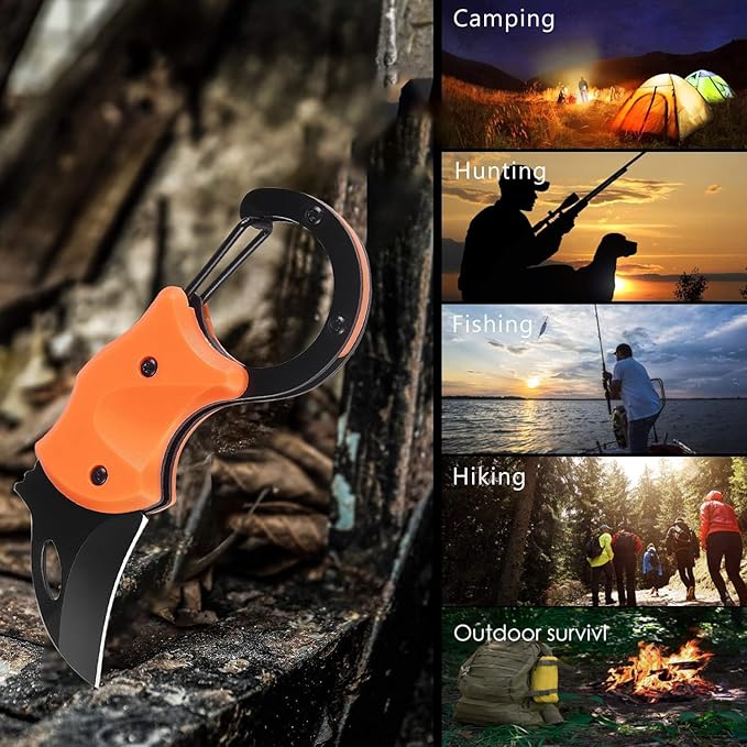 2 Pack Small Pocket Knife Fathers Mothers Dad Mom Day Gifts for Men Women from Daughter Wife Husband Son, EDC Knives Anniversary Birthday & Christmas Gifts for Him Her, Cool Gadgets Stocking Stuffers