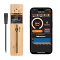 Wireless Smart Meat Thermometer: Bluetooth, Long Range, Measures Internal & Ambient Temp for BBQ, Grill, Kitchen, and Smoker. iOS & Android Compatible.