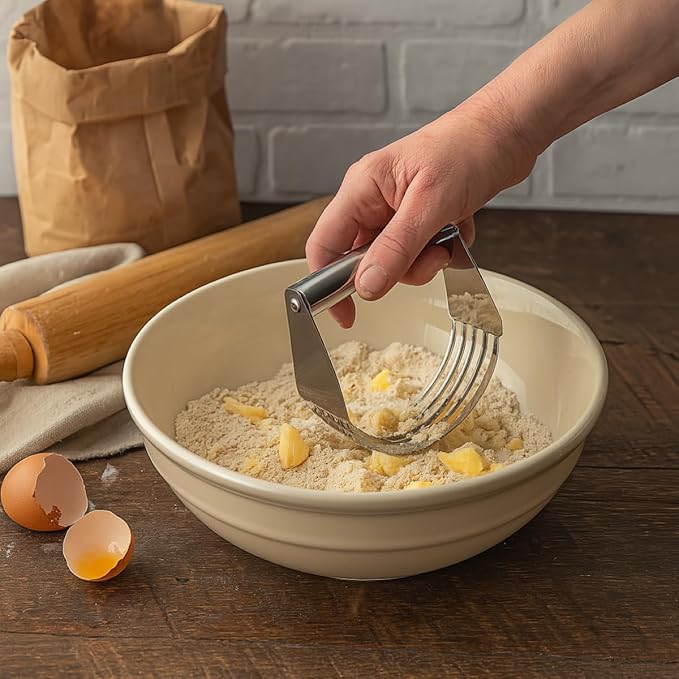 Mrs. Anderson’s Baking Pastry Dough Blender, Stainless Steel, 5-Blade Design