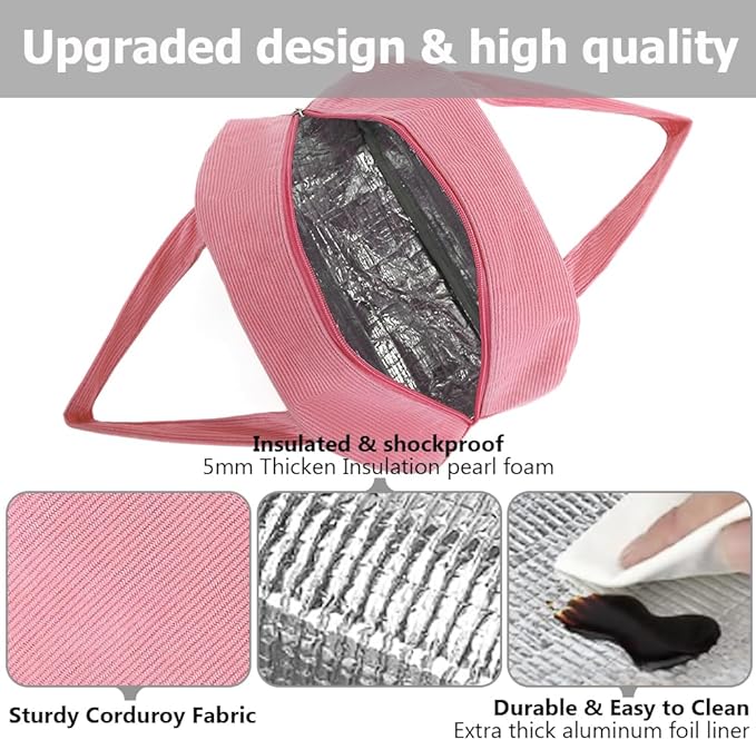 lunch bag women & men,Insulated Cooler Lunch Box Adult Water Resistant Lunch tote bag Shoulder strap not included
