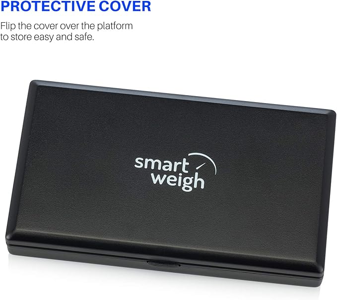 Smart Weigh Digital Pocket Gram Scale,100g x 0.01g Digital Gram Scale, Jewelry Scale, Food Scale, Kitchen Scale Black, Battery Included