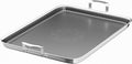 Stainless Steel Double Burner Griddle Pan, Nonstick Flat Top Grill Plate with Stainless Steel Handles, Induction Ready, Compatible with All Cooktops, Dishwasher-Friendly, Oven-Safe, Rectangular