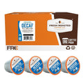 Fresh Roasted Coffee, Organic Water-Processed Decaf Variety Pack | USDA Organic, Kosher | K-Cup Compatible, 96 Pods