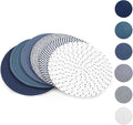 SHACOS Trivets for Hot Dishes, 6 Pieces 8 Inches Cotton Trivets Mats for Kitchen, Hot Pads for Countertops and Table, Heat-Resistant Pot Holders for Hot Pots and Pans, 6pcs