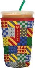 Sok It JavaSok Iced Coffee & Cold Soda Insulated Neoprene Cup Sleeve (House Rules, Medium: 22-28oz)