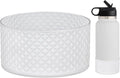 WK IEASON Protective Silicone Base Cover Boot for Hydro Flask Wide Mouth, Anti-Slip Silicone Sleeve Bottom Bumper As Hydro Flask Water Bottle Accessories-3.56inch Bottom Diameter