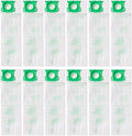 CF Clean Fairy 12Pack Micro Synthetic Cloth Bags Compatible With Sebo C G & X series & Windsor Sensor S12 S15 XP12 XP15 XP18 SR12 SR15 SR18 Versamatic Plus Replacement for 5093AM Vacuum Filter Bags