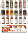 Wall Mounted Spice Rack Shelves [3-Pack] - Clear Acrylic 15" Spice Shelves with Open Shelf Ends