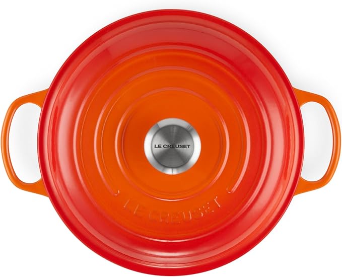 Le Creuset Enameled Cast Iron Signature Braiser, 2.25 qt., Flame